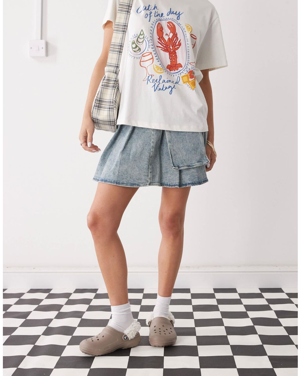 CROCSTM Gray Classic Fleece-lined Clogs