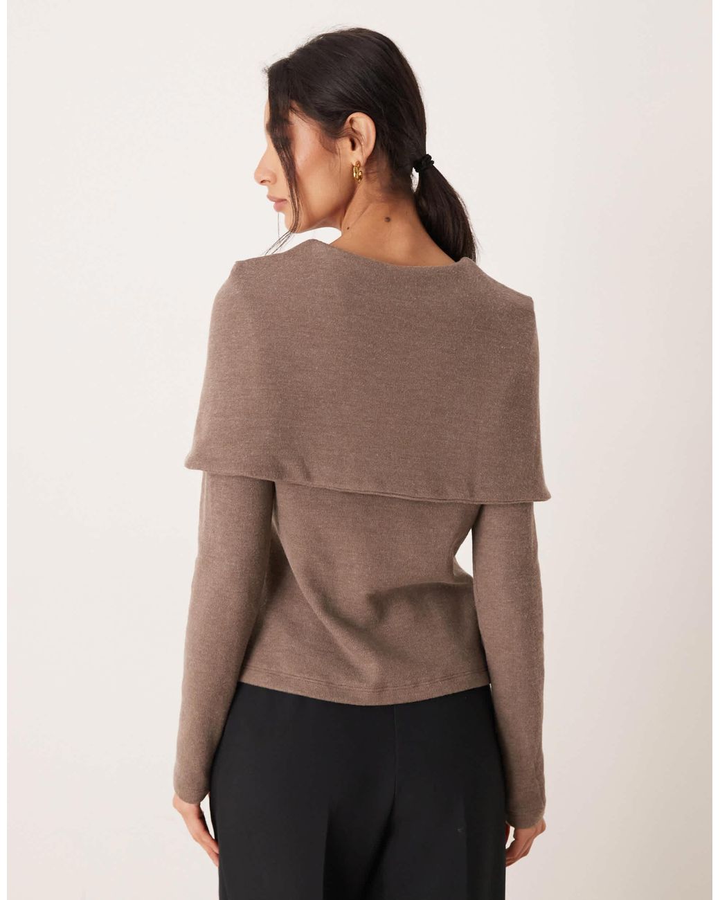 ASOS Brown – superweicher pullover