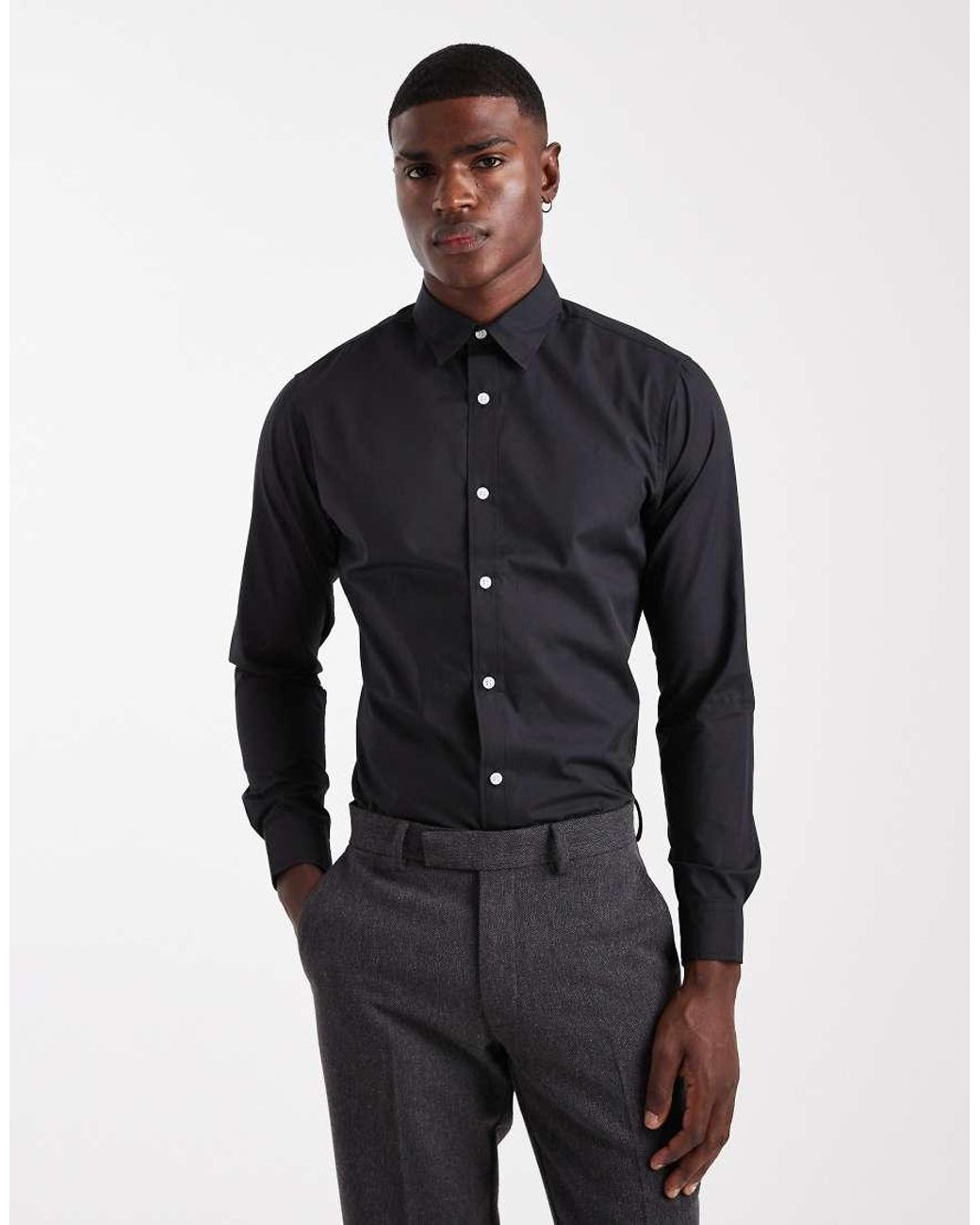 JJ Rebel Blue Smart Shirt for men