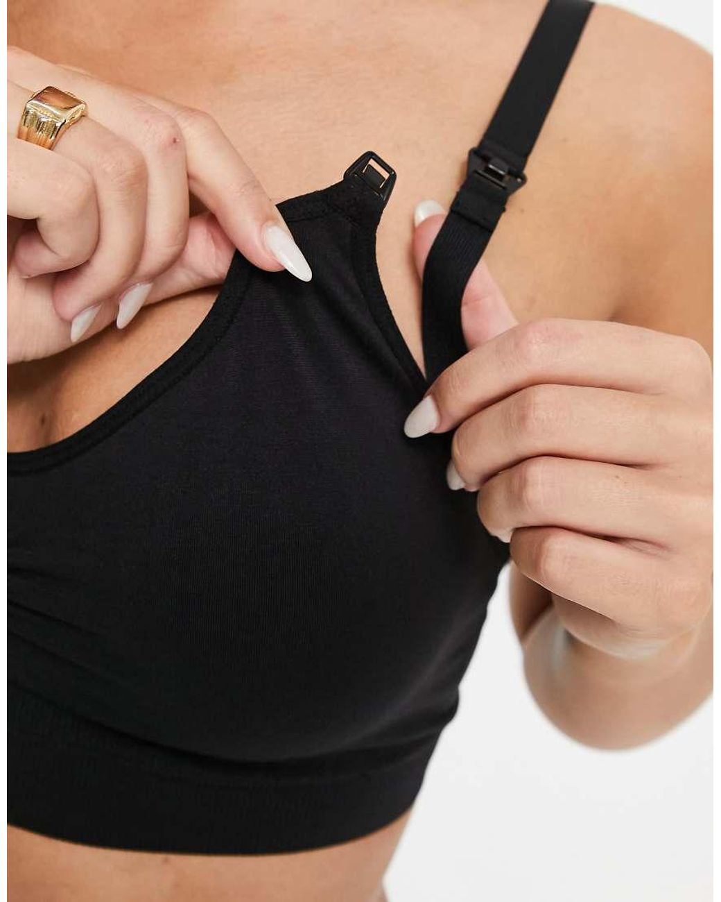 Mama.licious Black Mamalicious Maternity Nursing Bra 2-pack