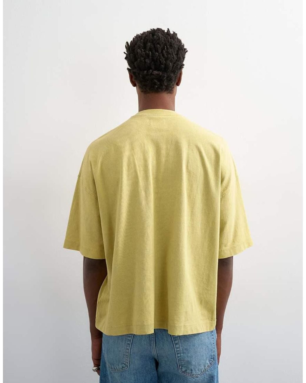 Topman Green Boxy Fit for men