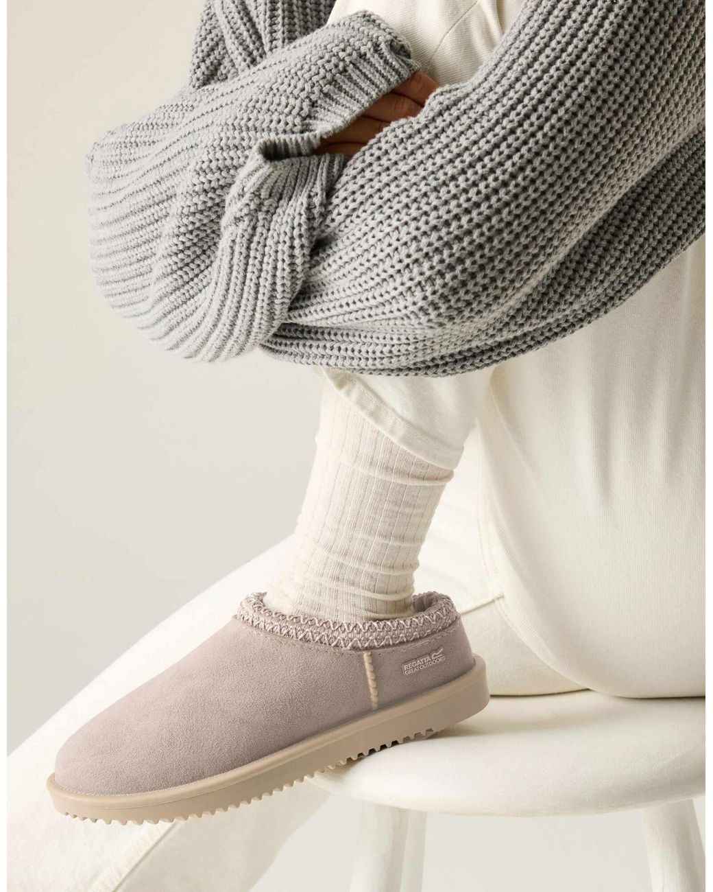 Regatta Natural – risley – wasserdichte mules