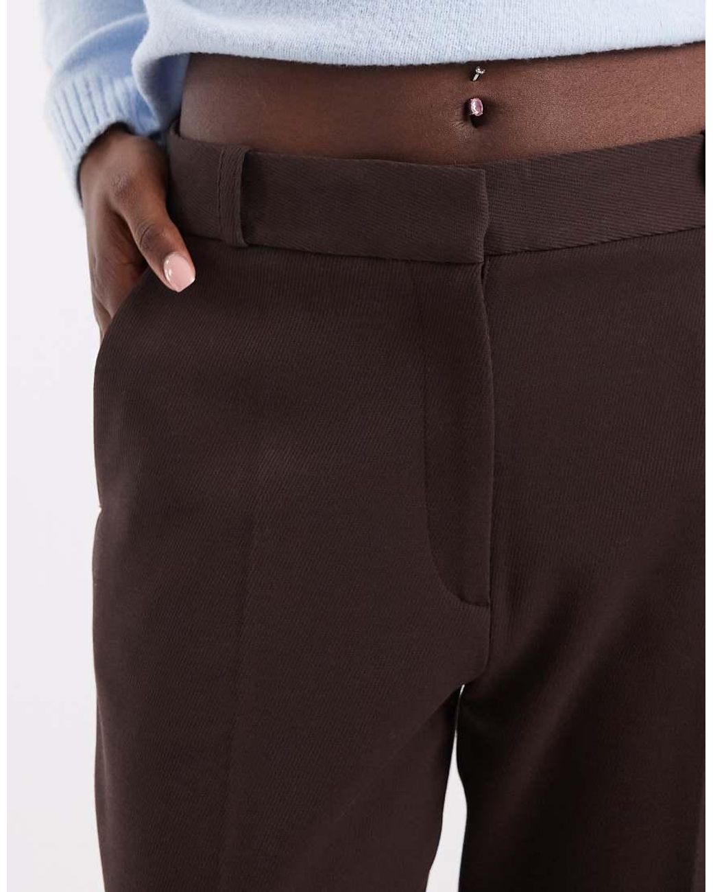 & Other Stories White Flared Trousers