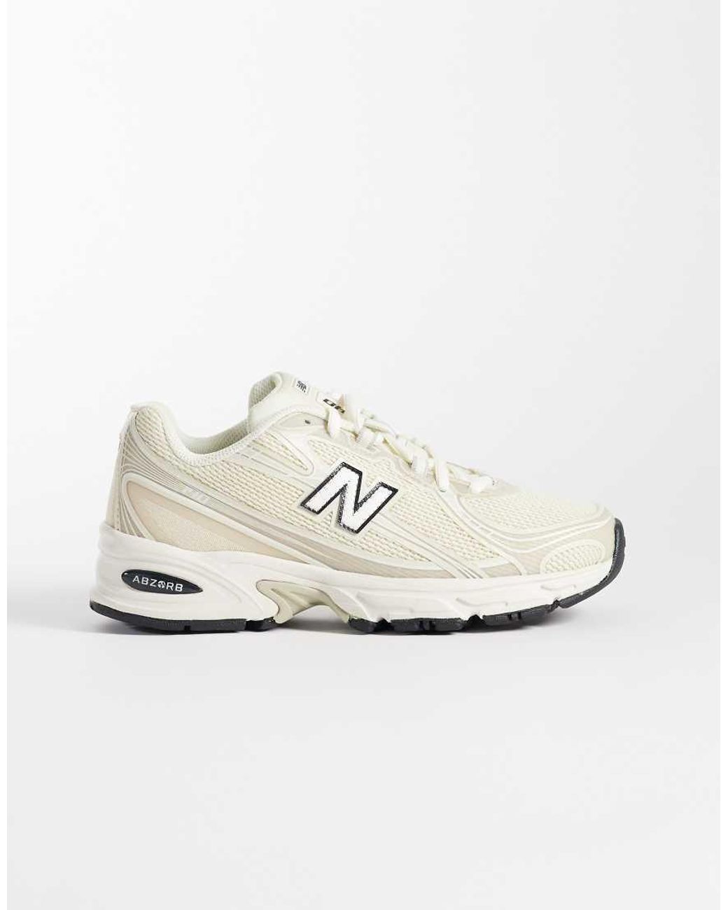 New Balance White 740 Trainers