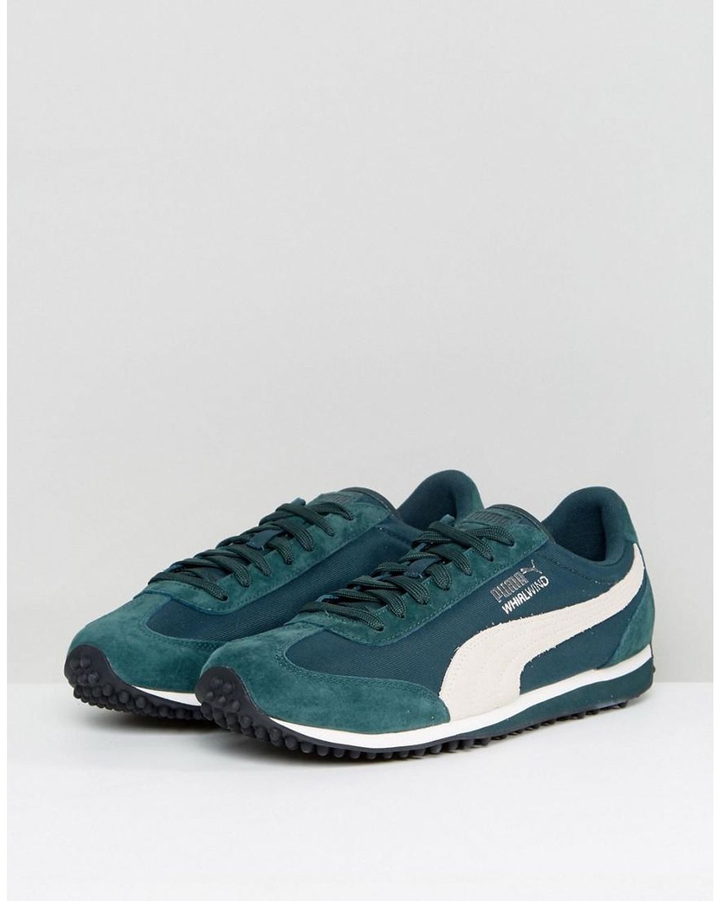 PUMA Whirlwind Winterized Trainers In Green 36378803 for Men Lyst UK