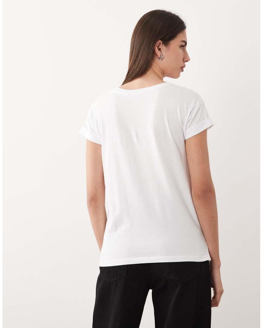 Barbour White Bede Relaxed Logo T-shirt