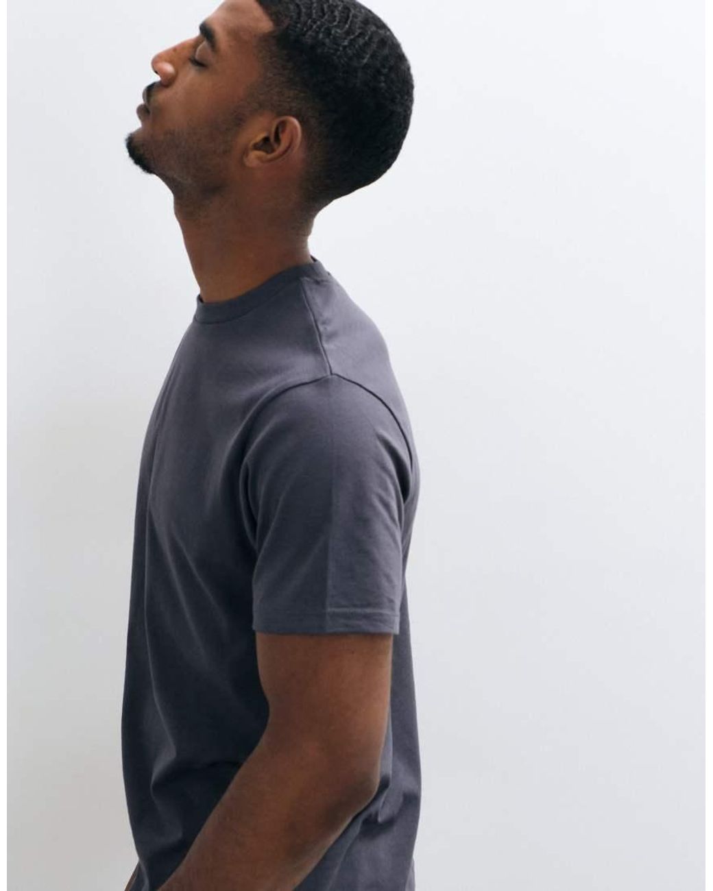 ASOS Blue Essentials Regular Fit T-shirt for men