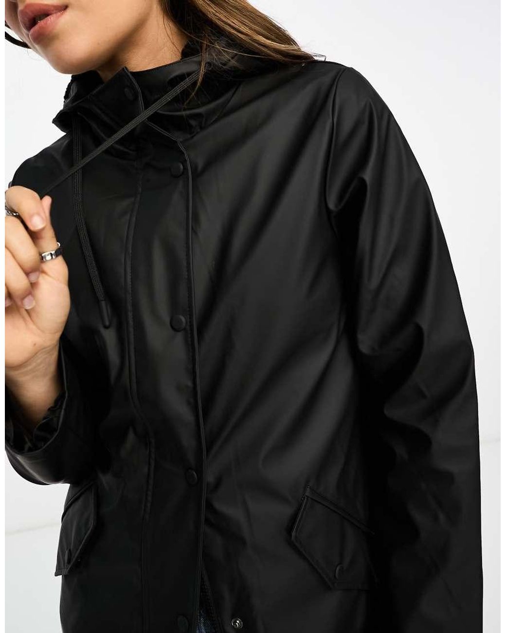 Cappotto Impermeabile Foderato di ONLY in Black