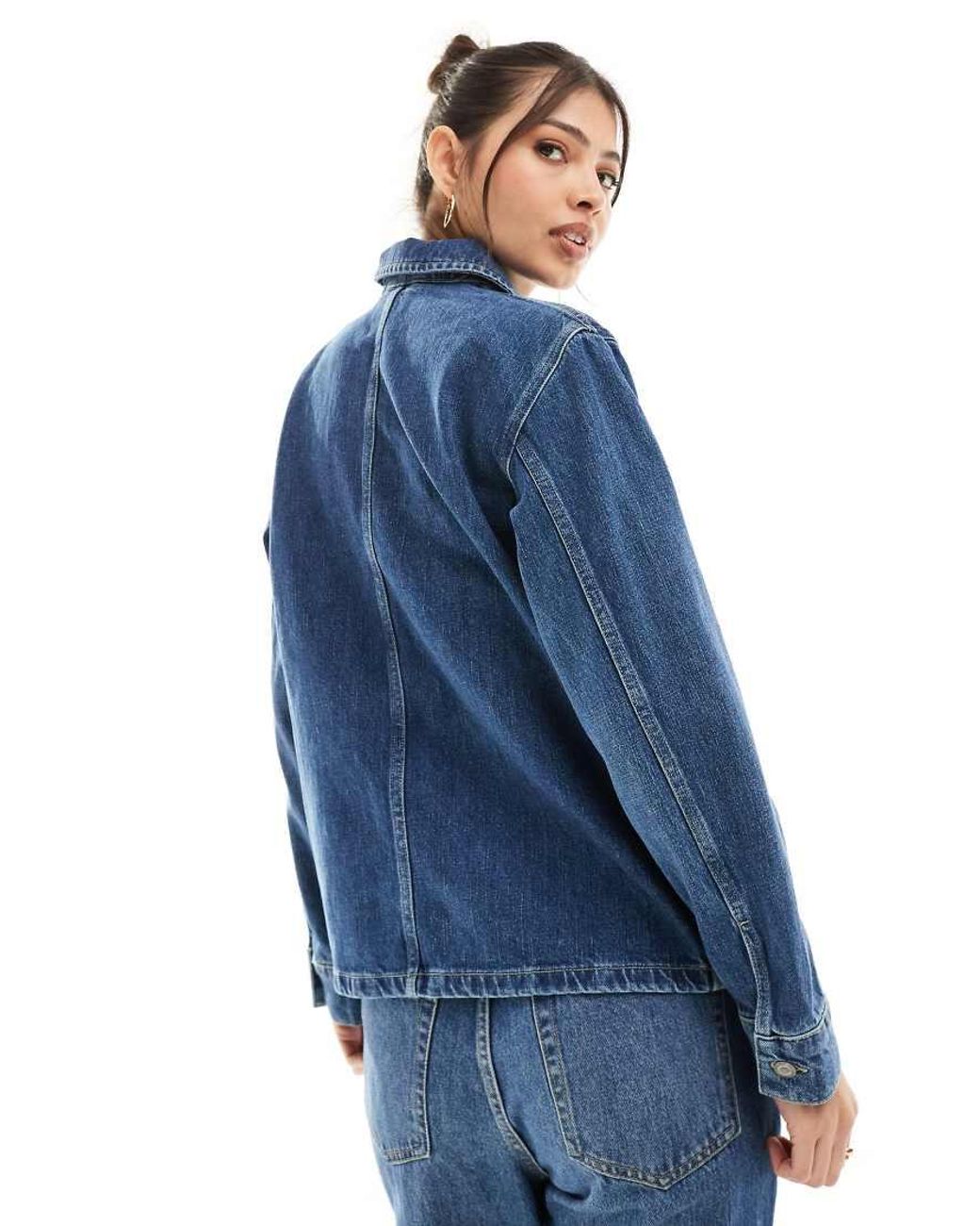 Superdry Blue Denim Chore Jacket