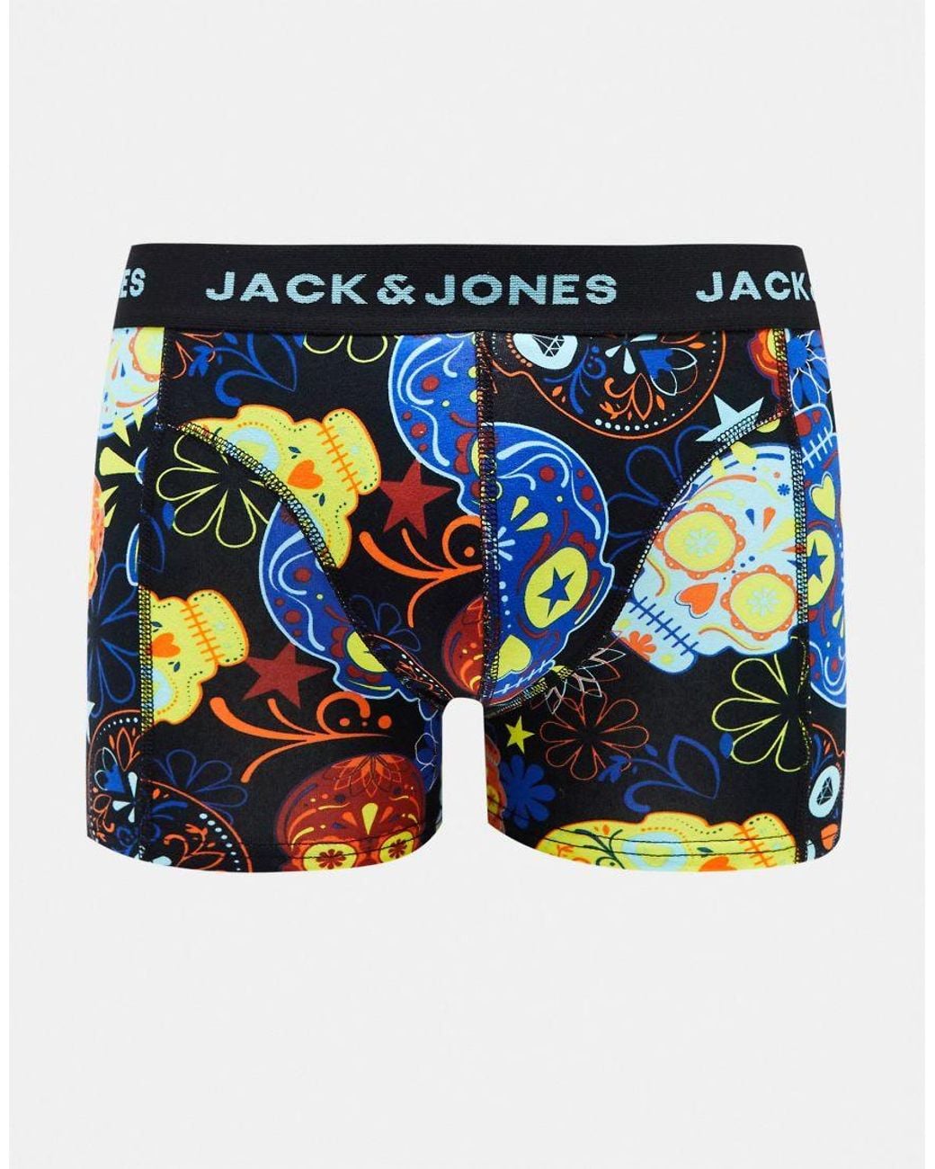 Jack & Jones Blue 3 Pack Trunks for men