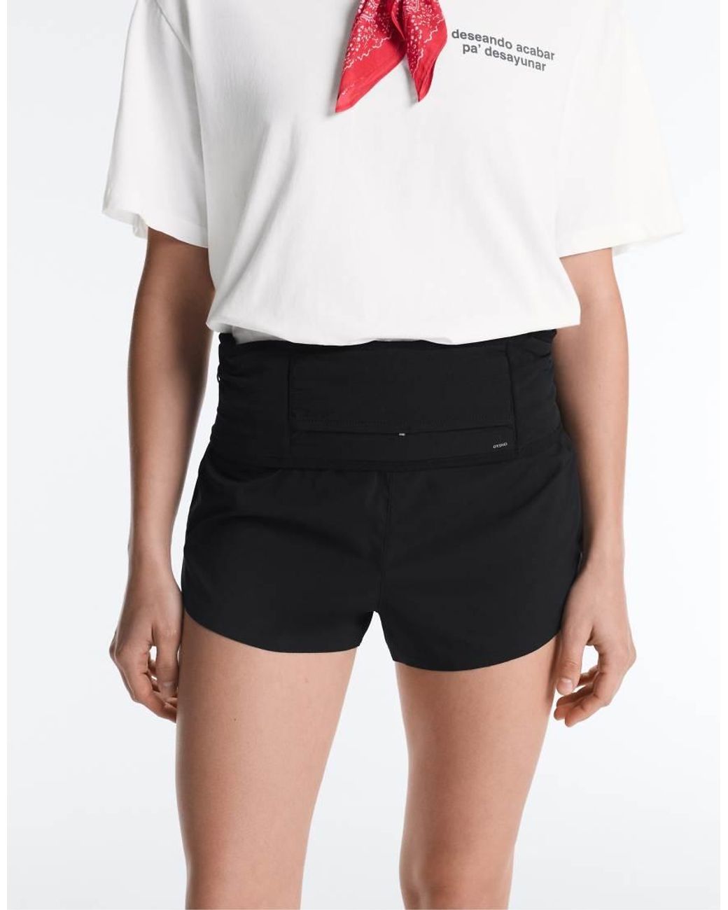 Oysho White Running Belt Bag