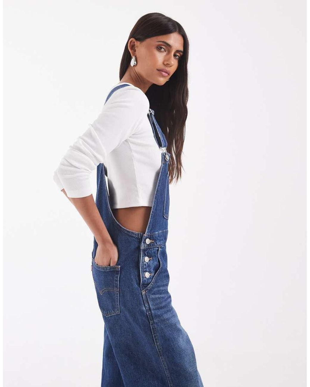 Levi's Blue Vintage Denim Dungeree
