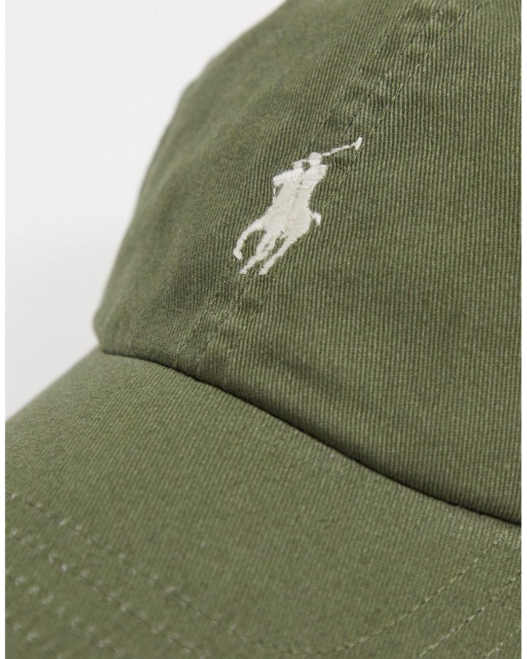 Polo Ralph Lauren – Kappe in Oliv mit kontrastierendem Logo in Grün für  Herren | Lyst DE