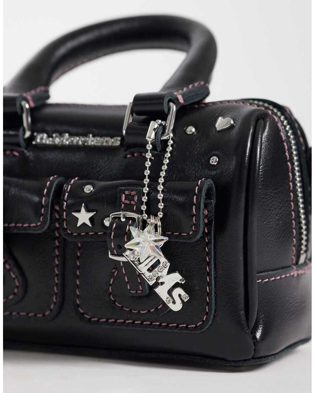 Dr. Martens Black Mini Top Handle Bag