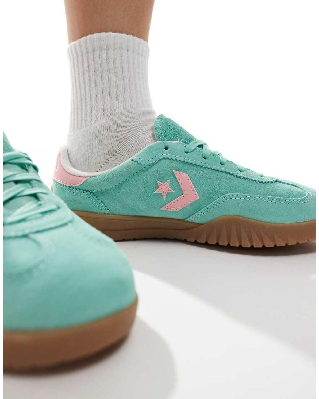 Converse Blue Run Star Trainers