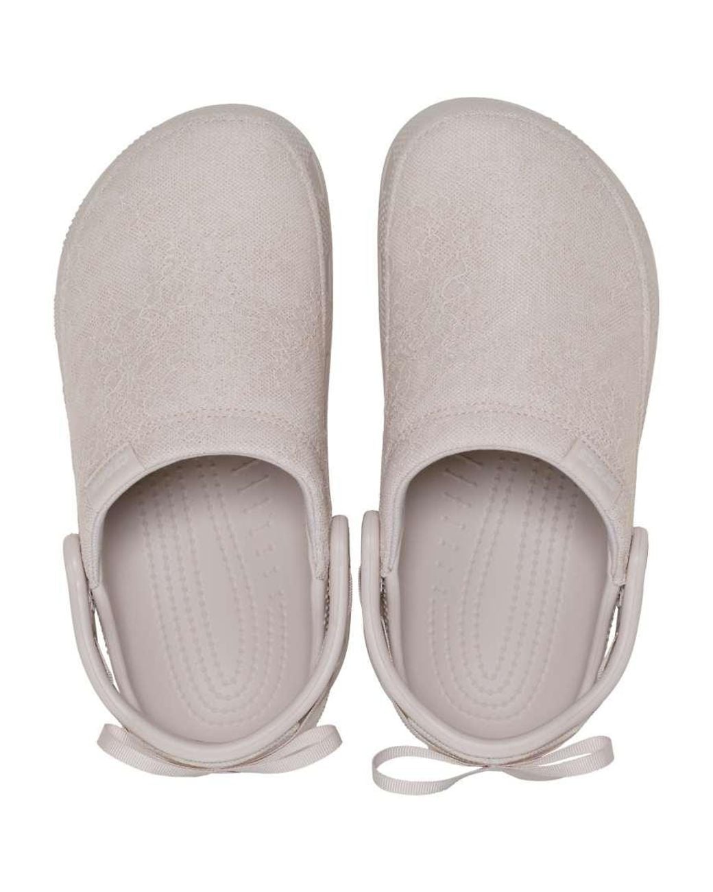 CROCSTM Gray Crafted Lace Clogs