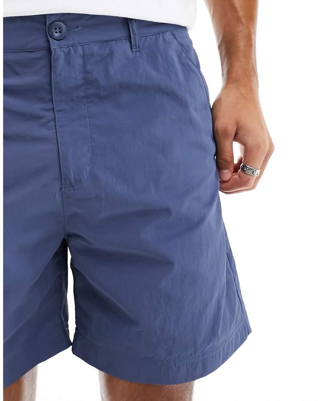 adidas Originals Woven Chino Shorts in Blue for Men Lyst UK