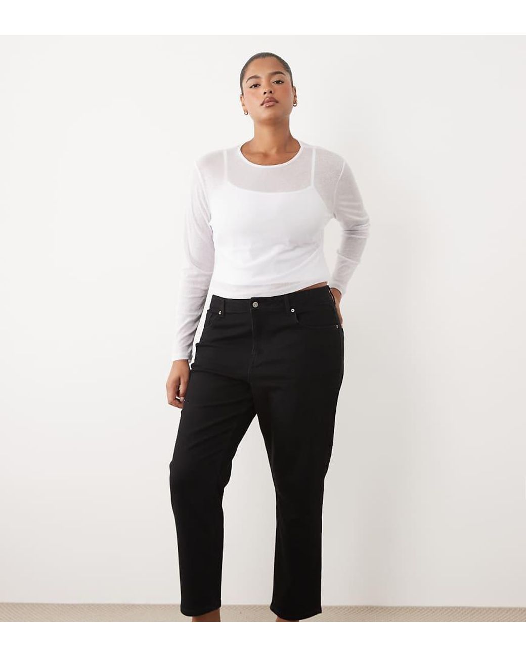 Asos Design Curve ASOS de color White