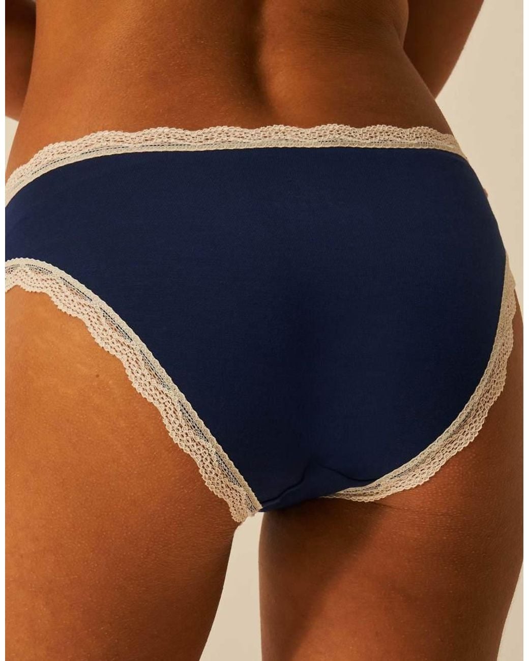 Stripe & Stare Blue Original Knicker Four Pack