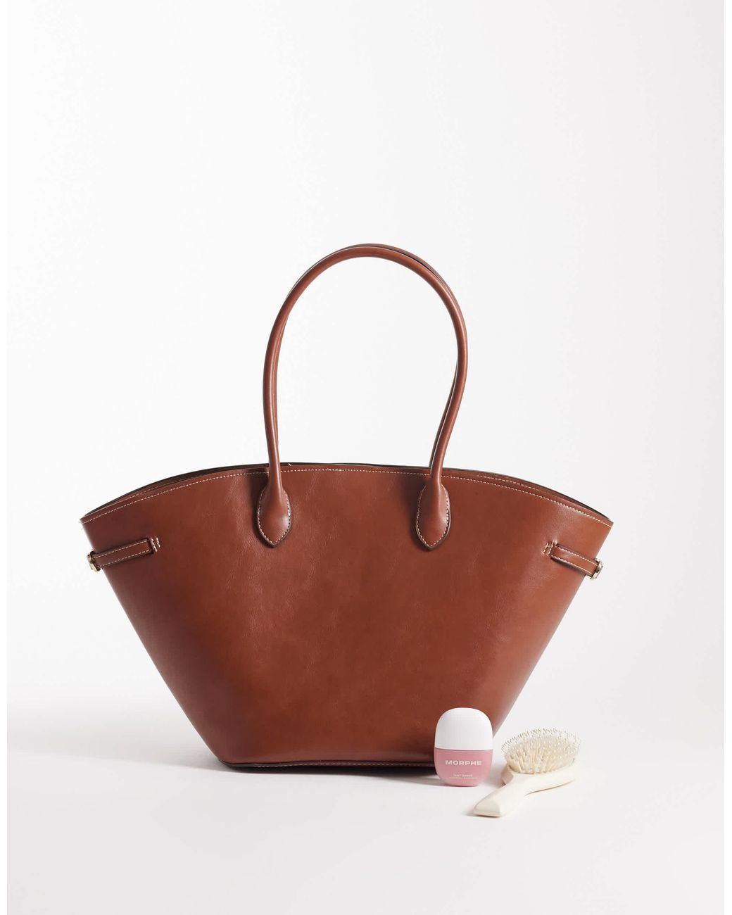 Mango Brown Bucket Bag