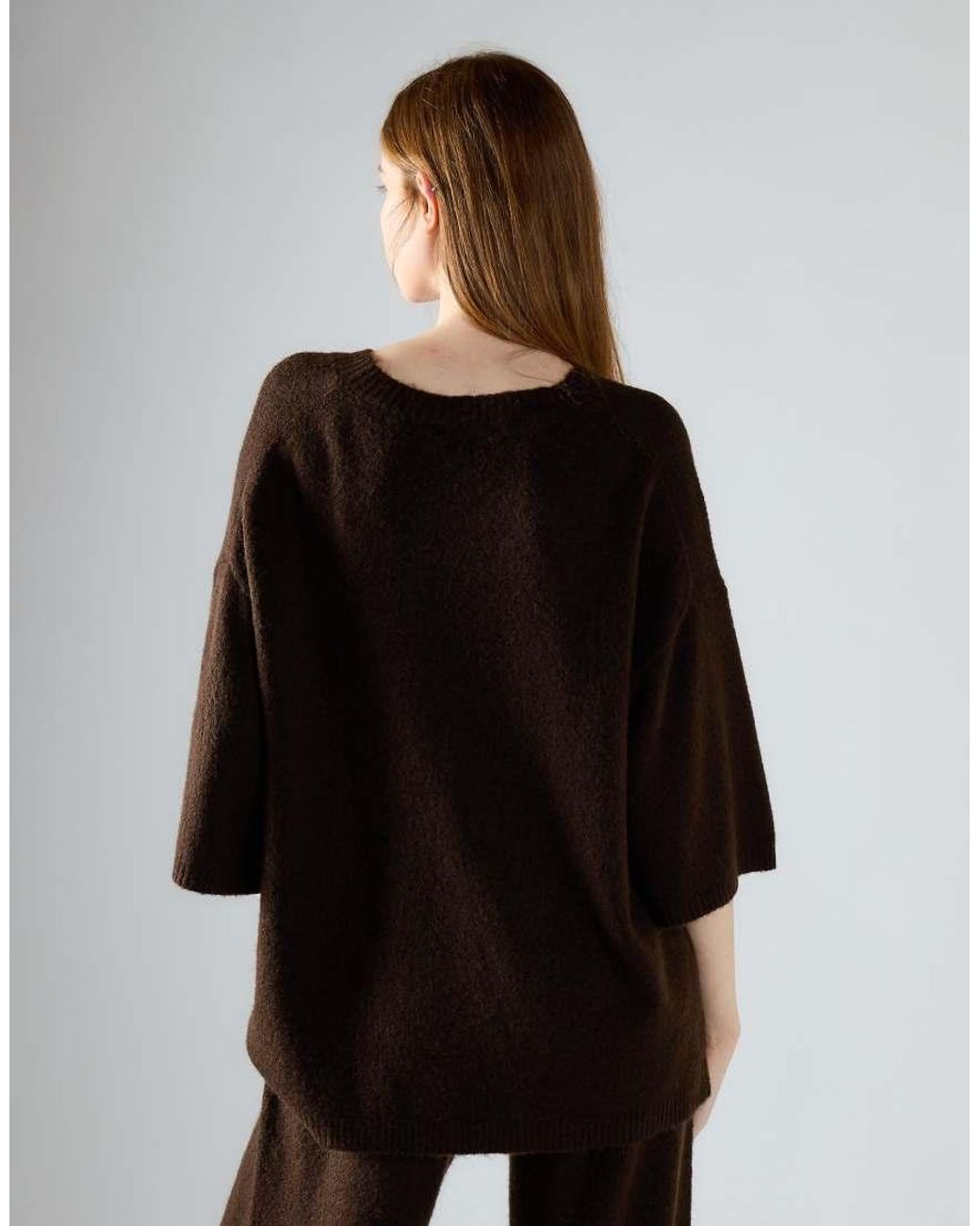 Glamorous Black Knitted Tee