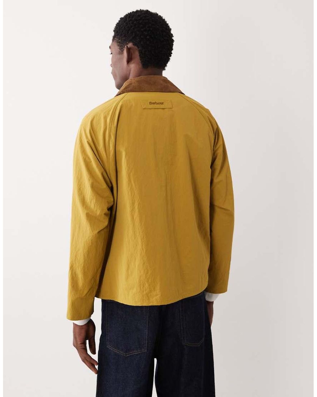Barbour Yellow Icons Spey Jacket for men