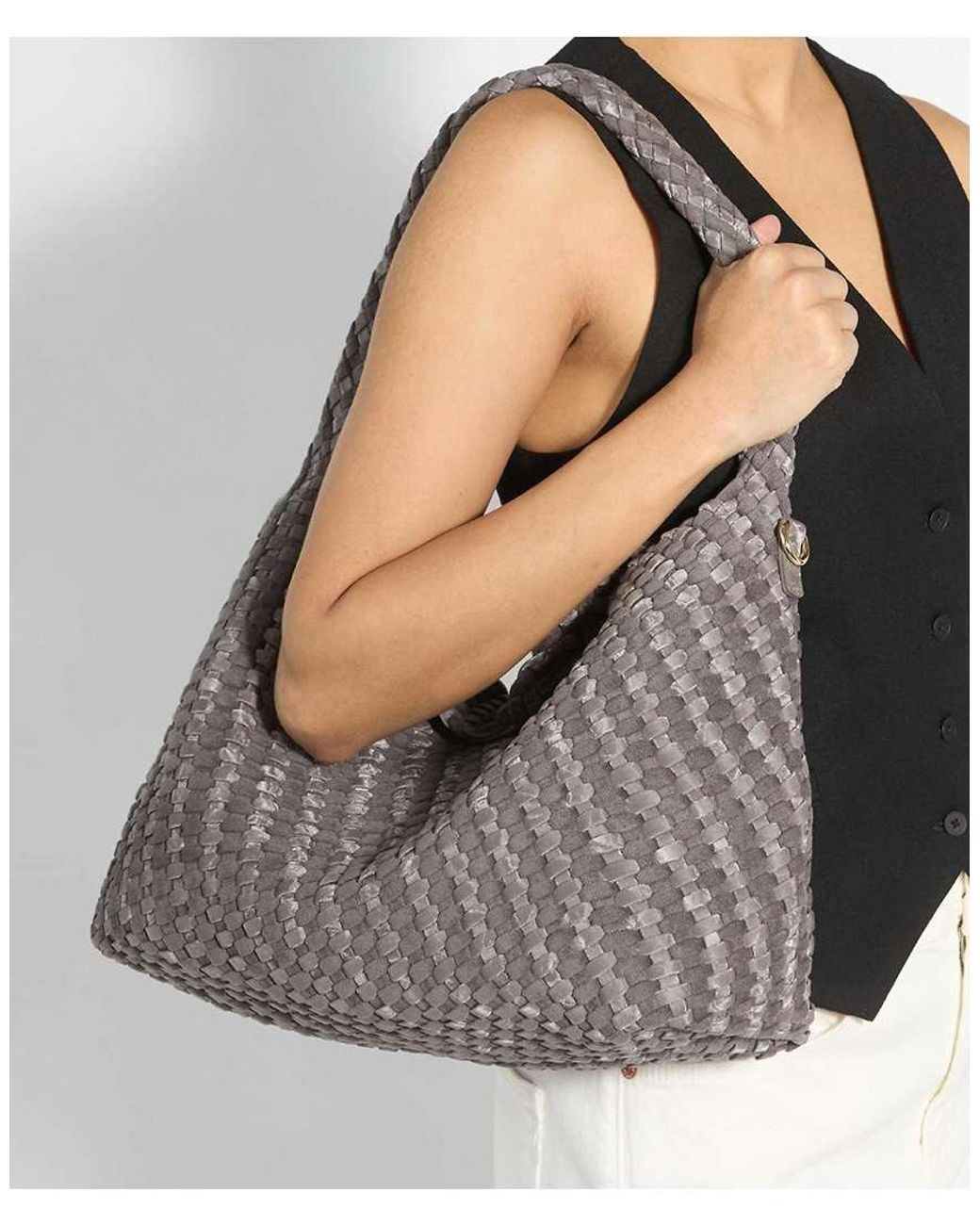 Dune Gray Deliberate L Shoulder Bag