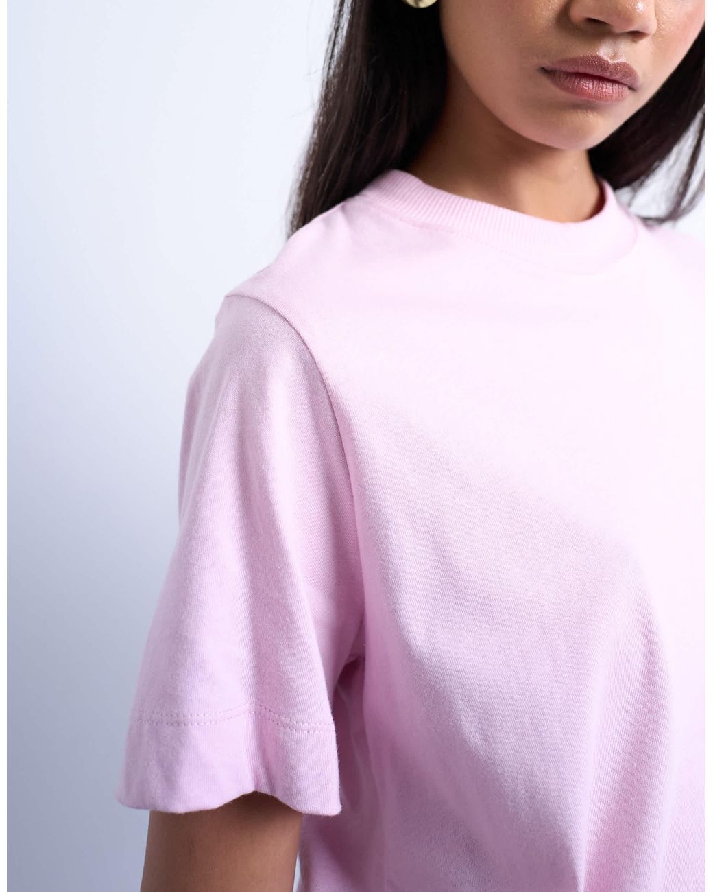 TOPSHOP Purple Classic Tee