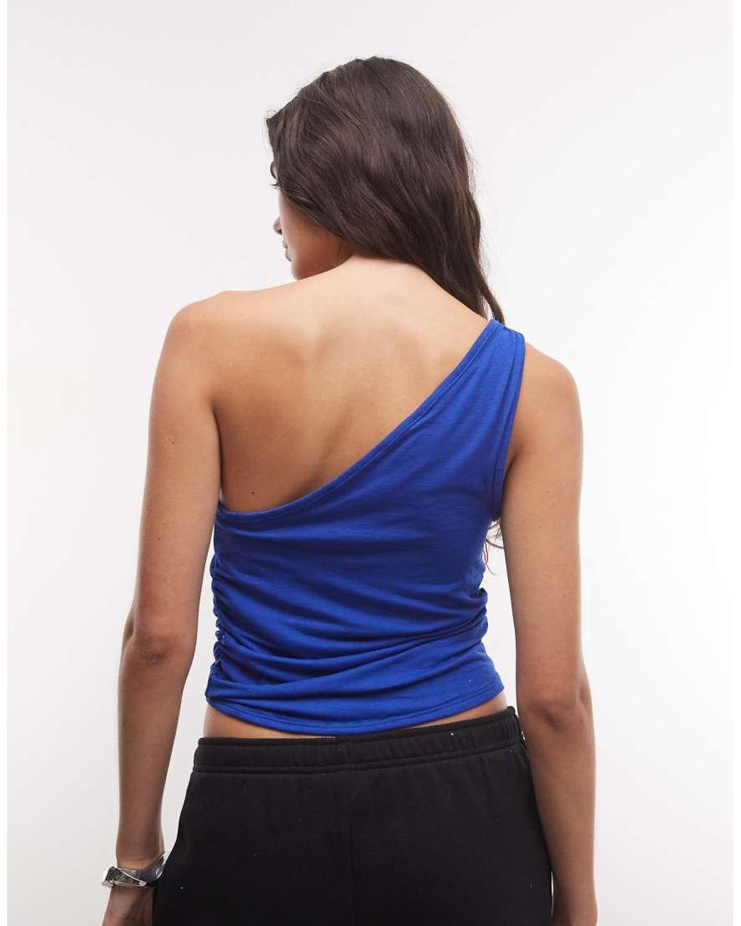 Nike Blue One Shoulder Tank