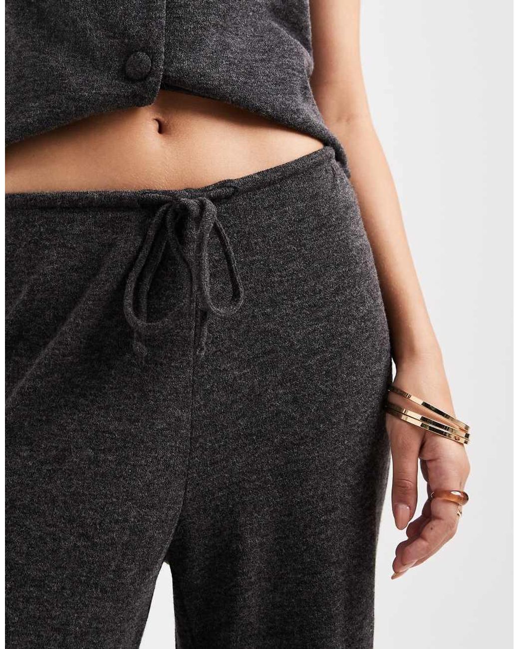 ONLY Gray Lightweight Knitted Trousers Co-ord