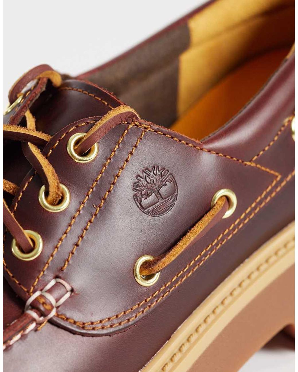 Timberland Blue Stone Street Platform 3 Eye Boat Shoes