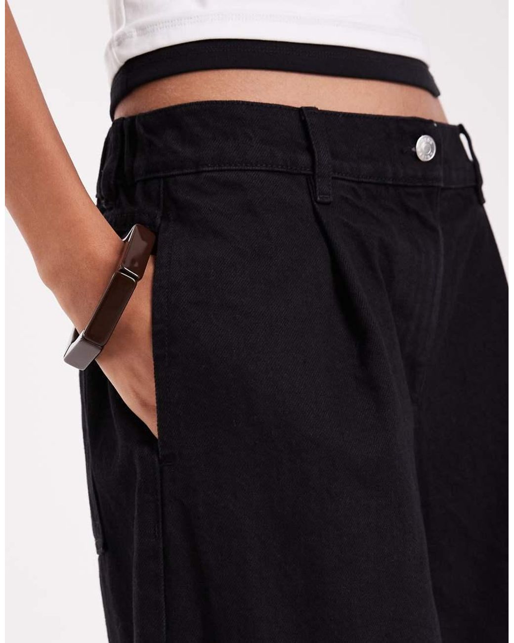 Jort Cargo-Marrón ASOS de color Black