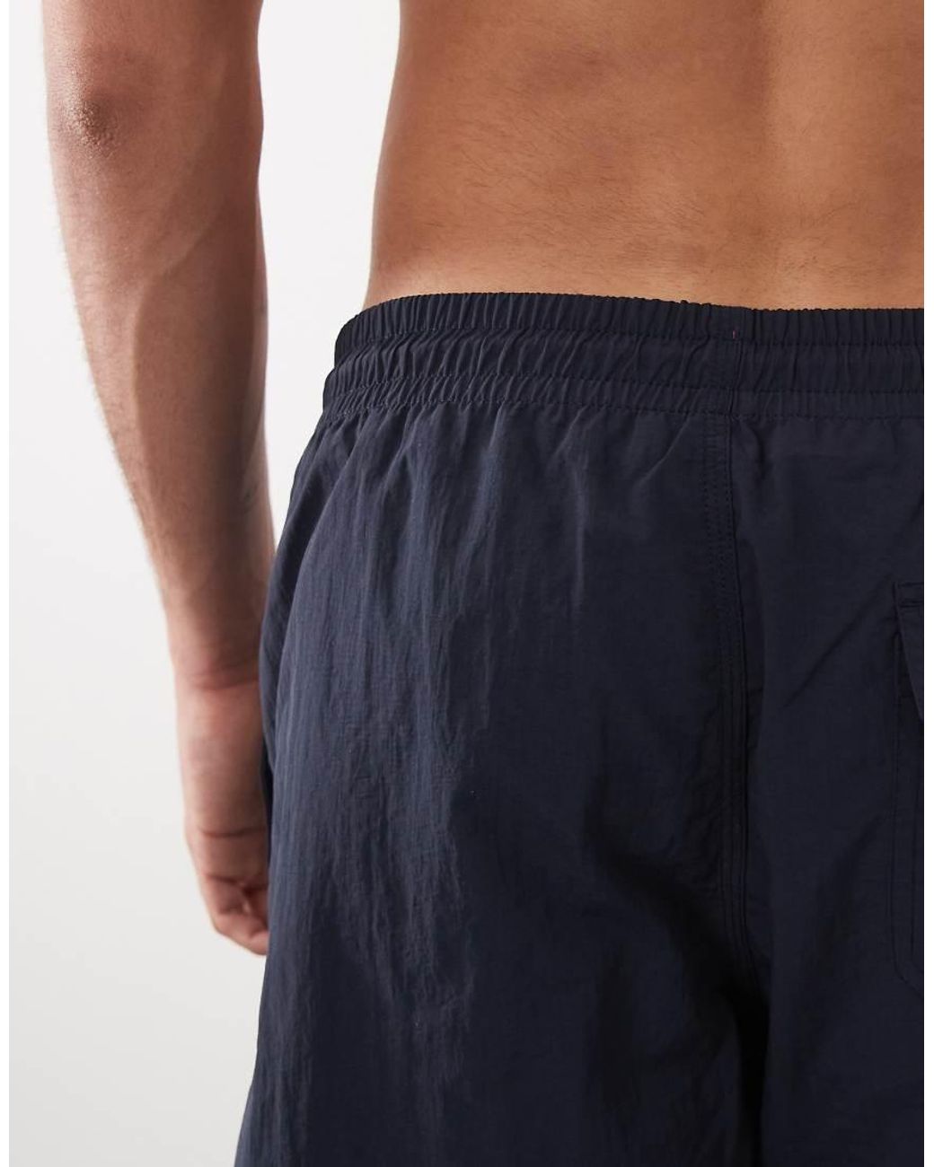 Mango Blue Boxer Style Swim Short for men