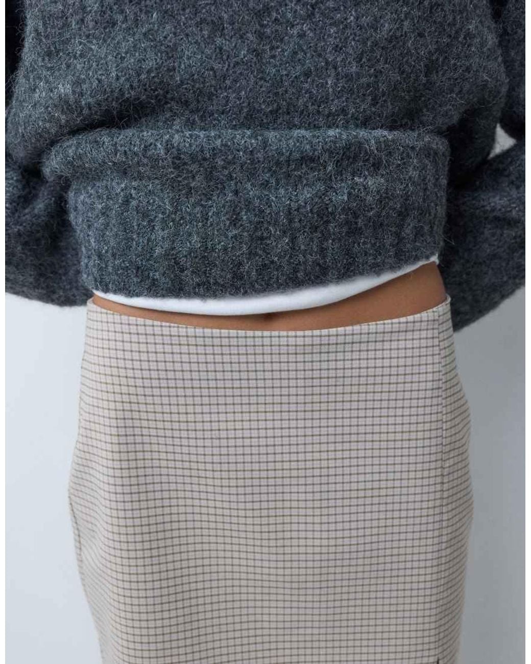 ASOS Blue Pelmet Mini Skort