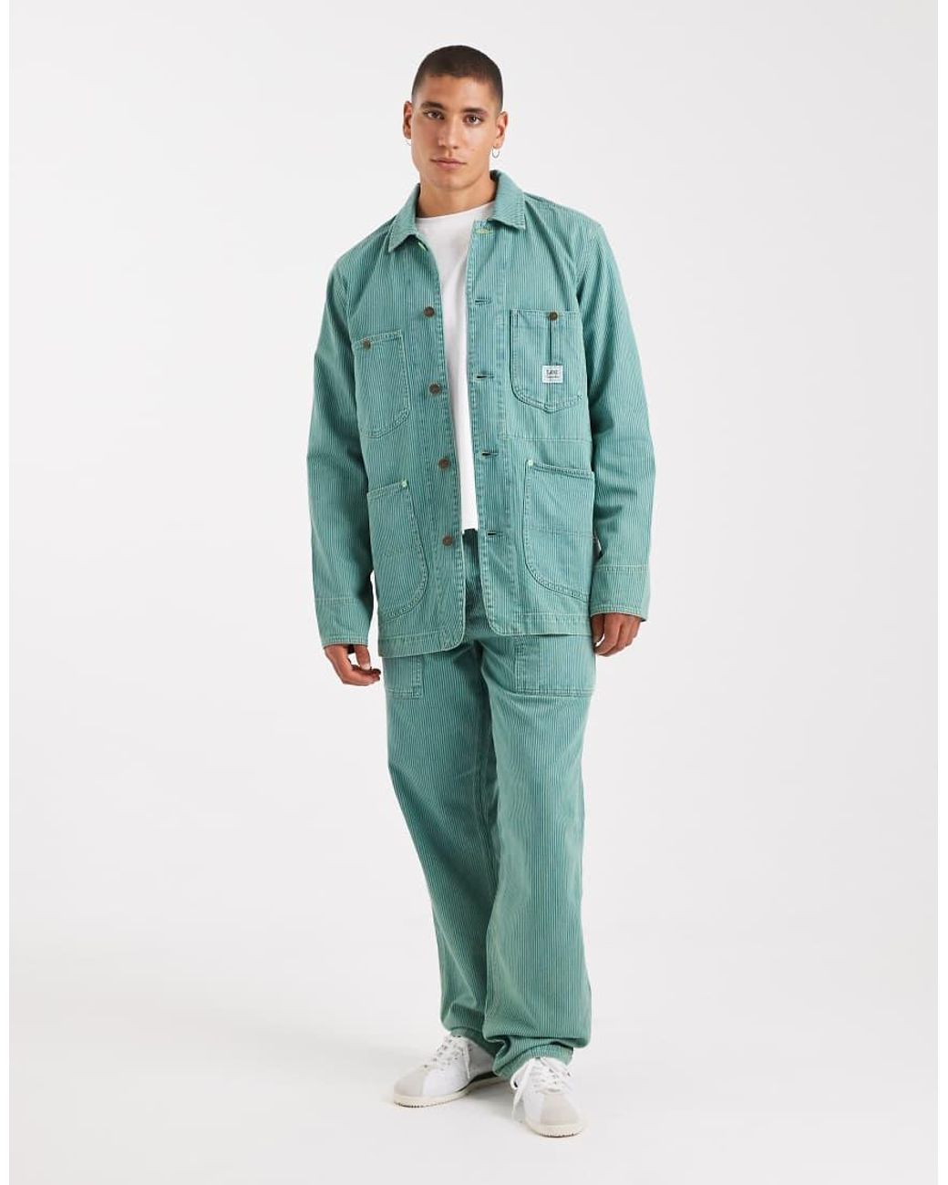 Lee Jeans Green X Crayola Loose Straight Carpenter Trouser Co-Ord for men