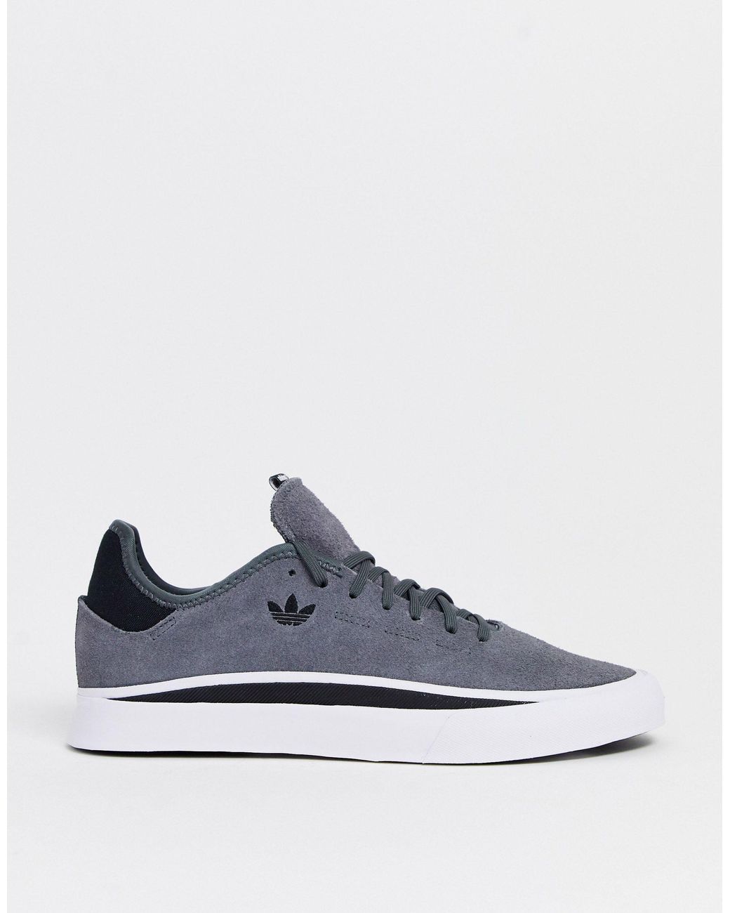 adidas Originals Rubber Sabalo Sneakers In Grey Suede in Grey for Men |  Lyst Australia