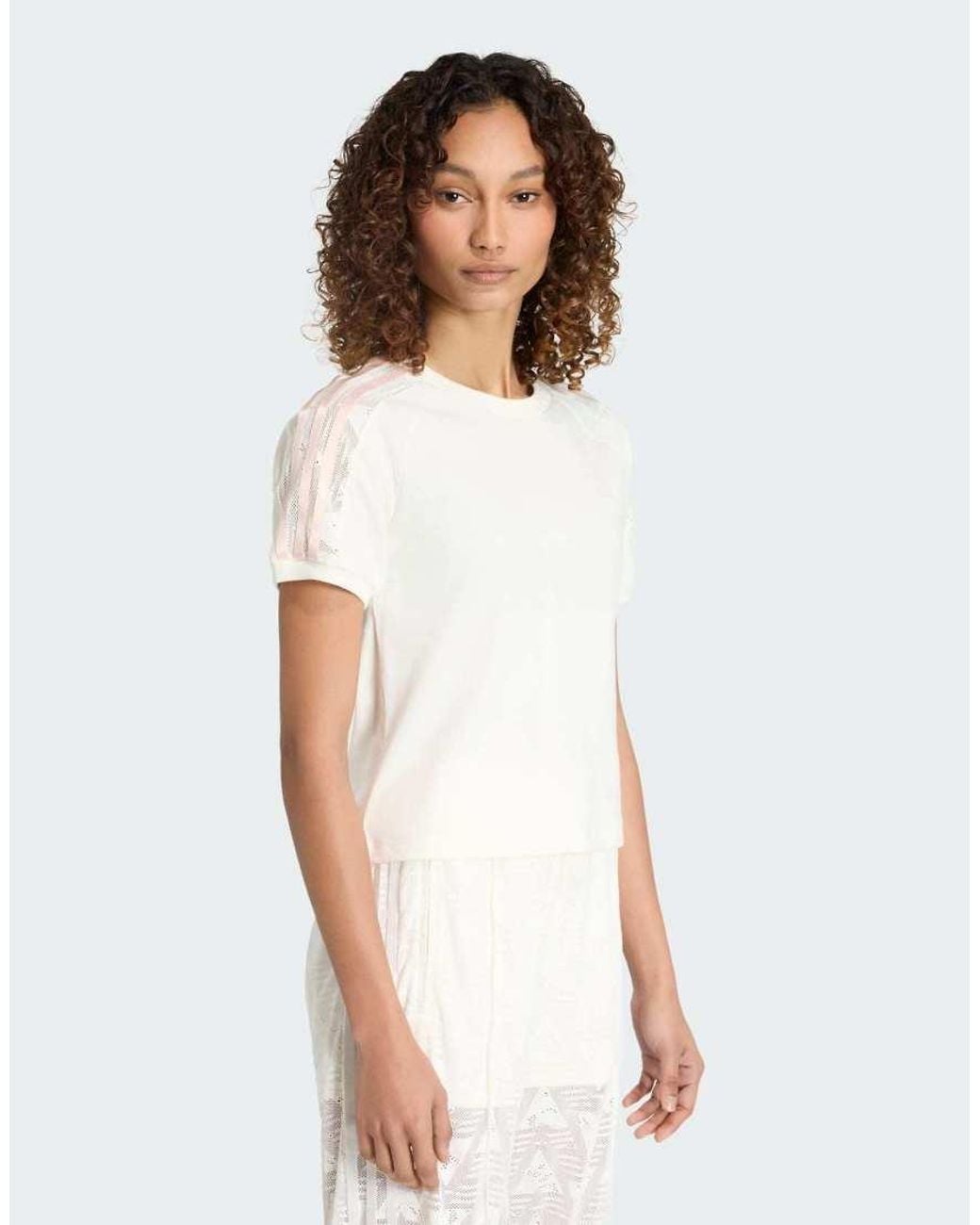 Adidas Originals White Lace Cali Tee