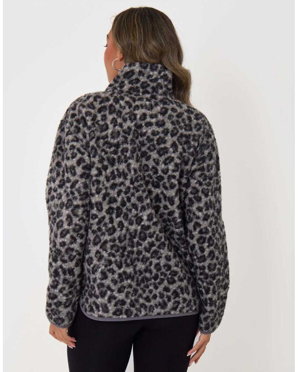Threadbare Black Borg Fleece Pull Over