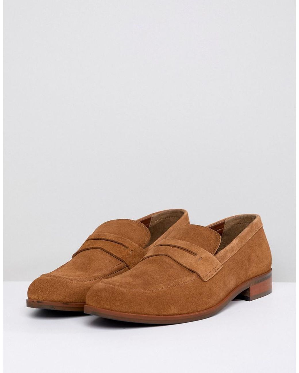 Dune Penny Loafers in Brown for Men 