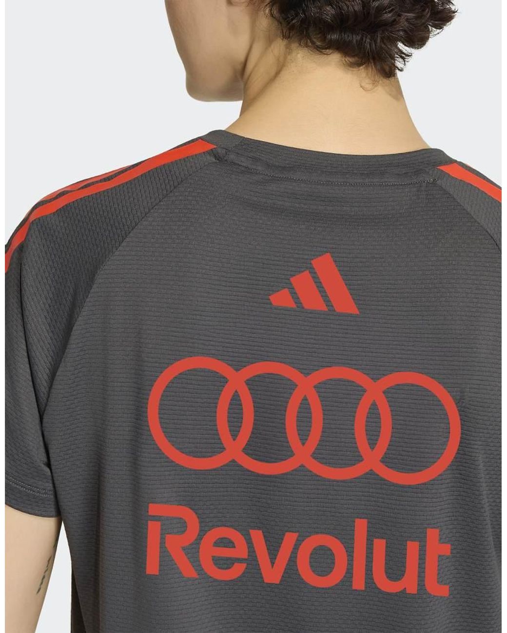 Asos Formula One adidas Originals Audi Formula One Team Mechanics Jersey in Grey | Lyst UK