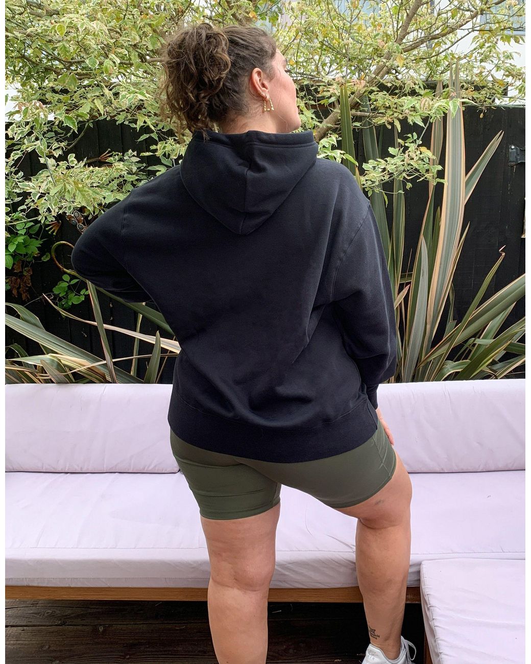 mini swoosh hoodie