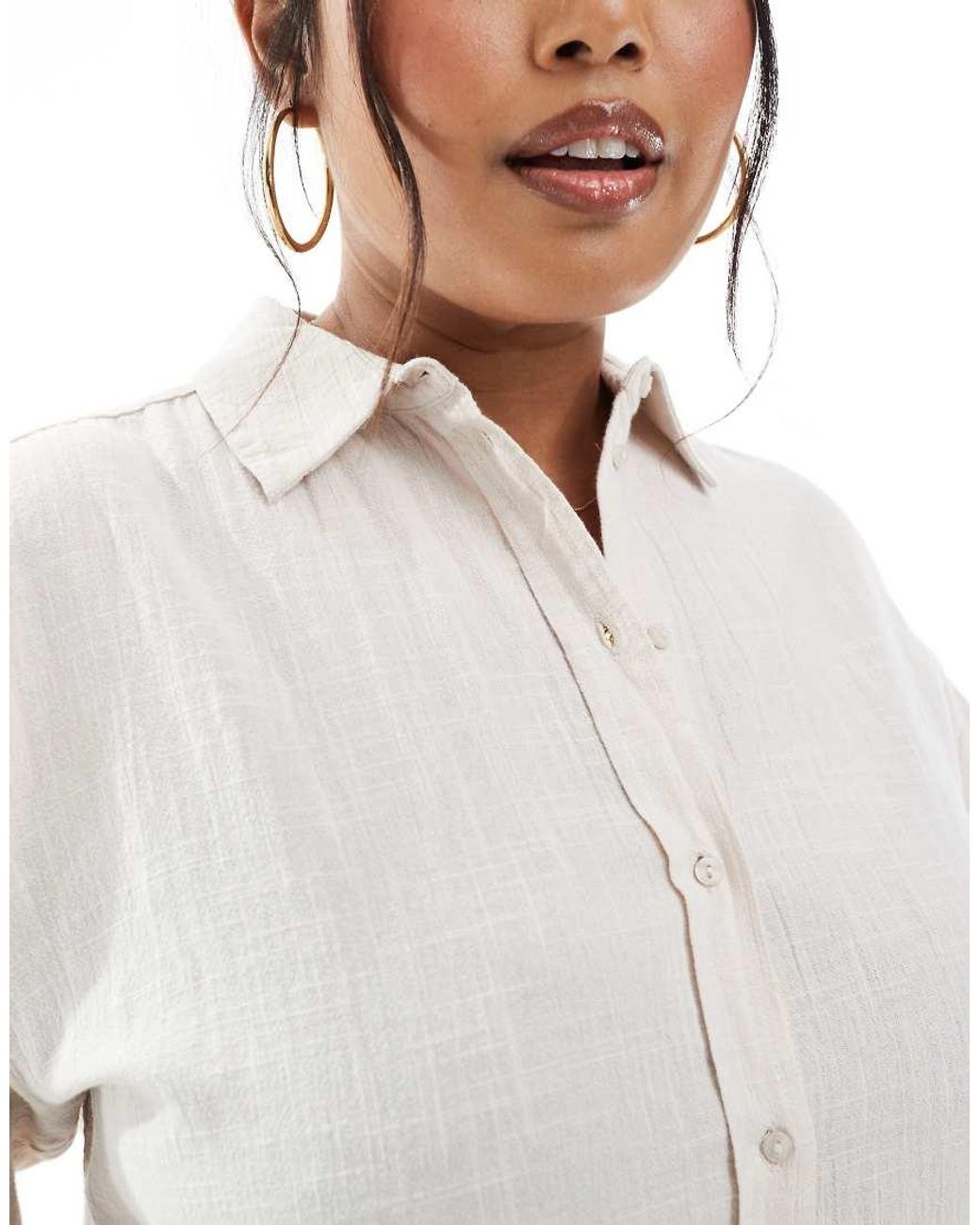 Camicia Oversize Crema di ONLY in White