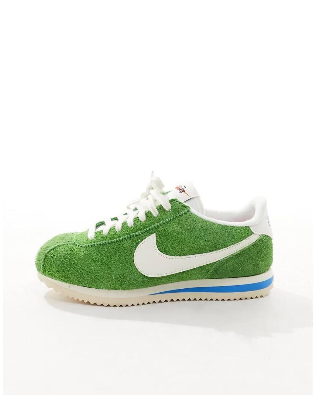 Green suede nike trainers hotsell