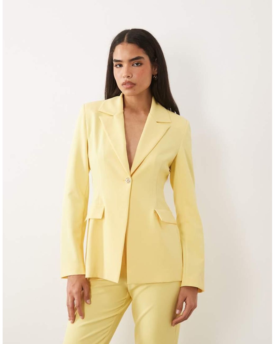 ASOS Yellow Tailored Blazer