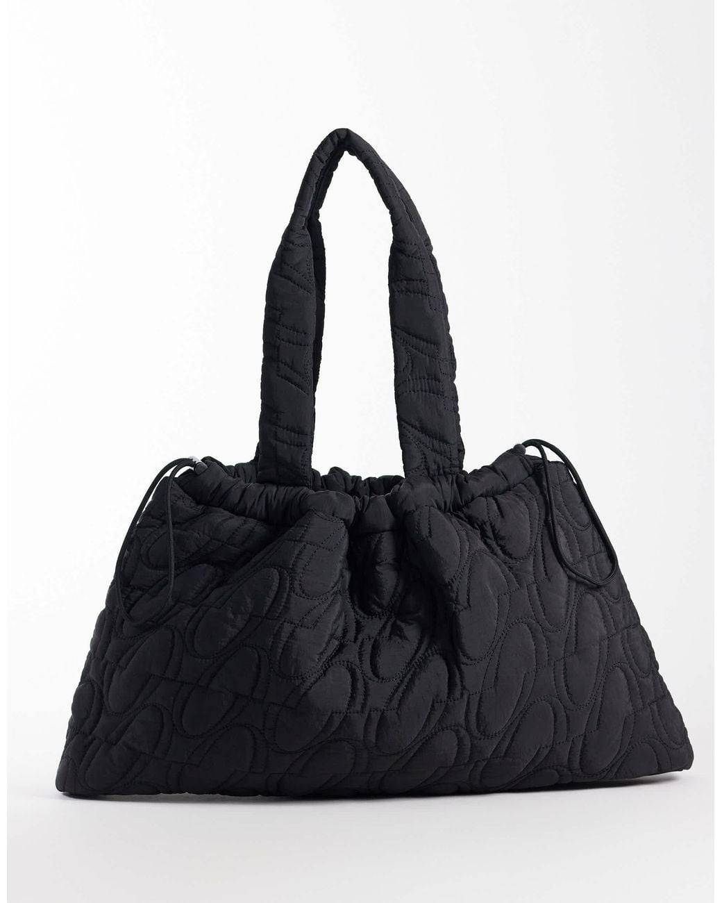 4505 Black – gesteppte tragetasche