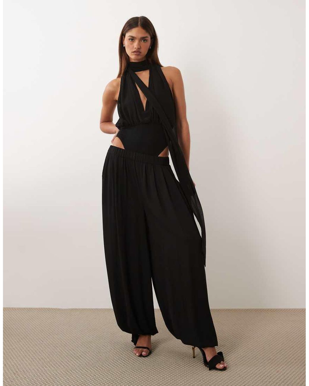 ASOS Natural Asos X The Sourced Collection Balloon Pants