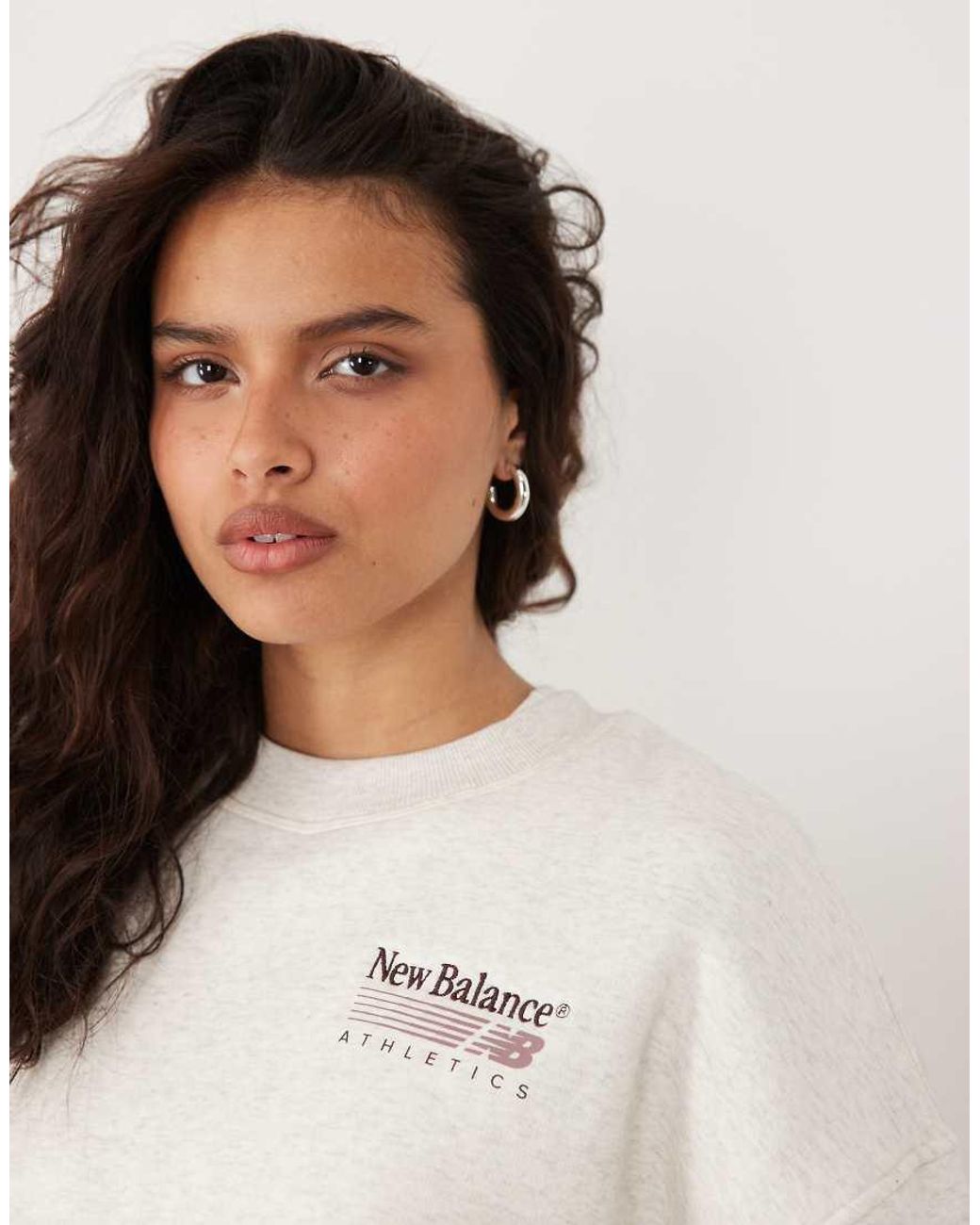New Balance Natural Trackside Fleece Sweatshirt