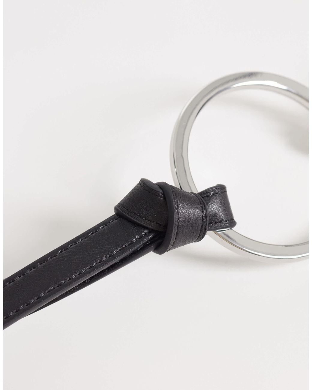 Mango Gray Super Slim Belt