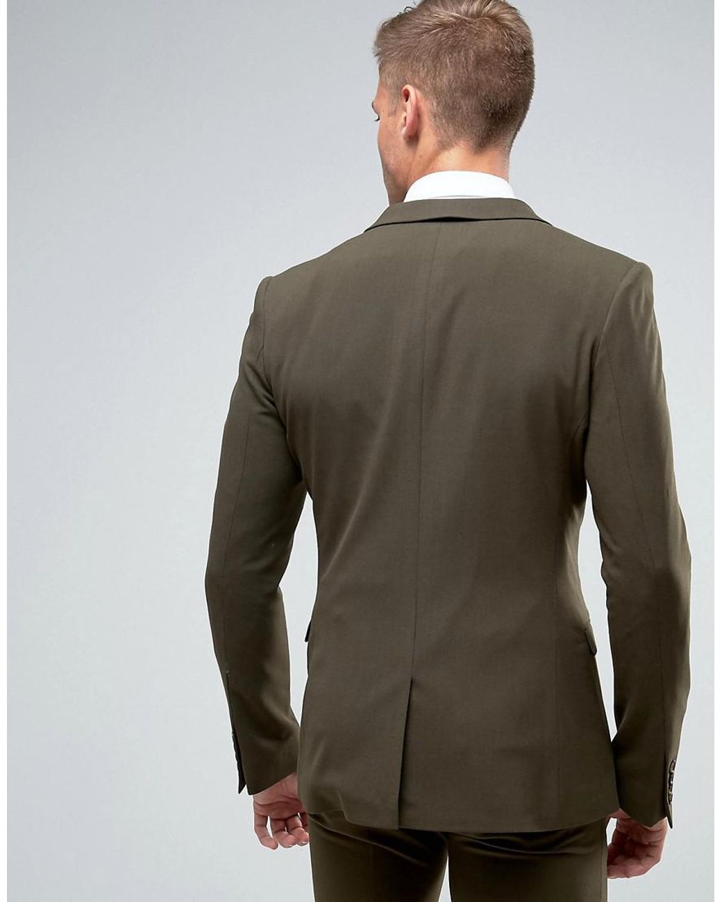 ASOS Synthetic Super Skinny Suit Jacket 