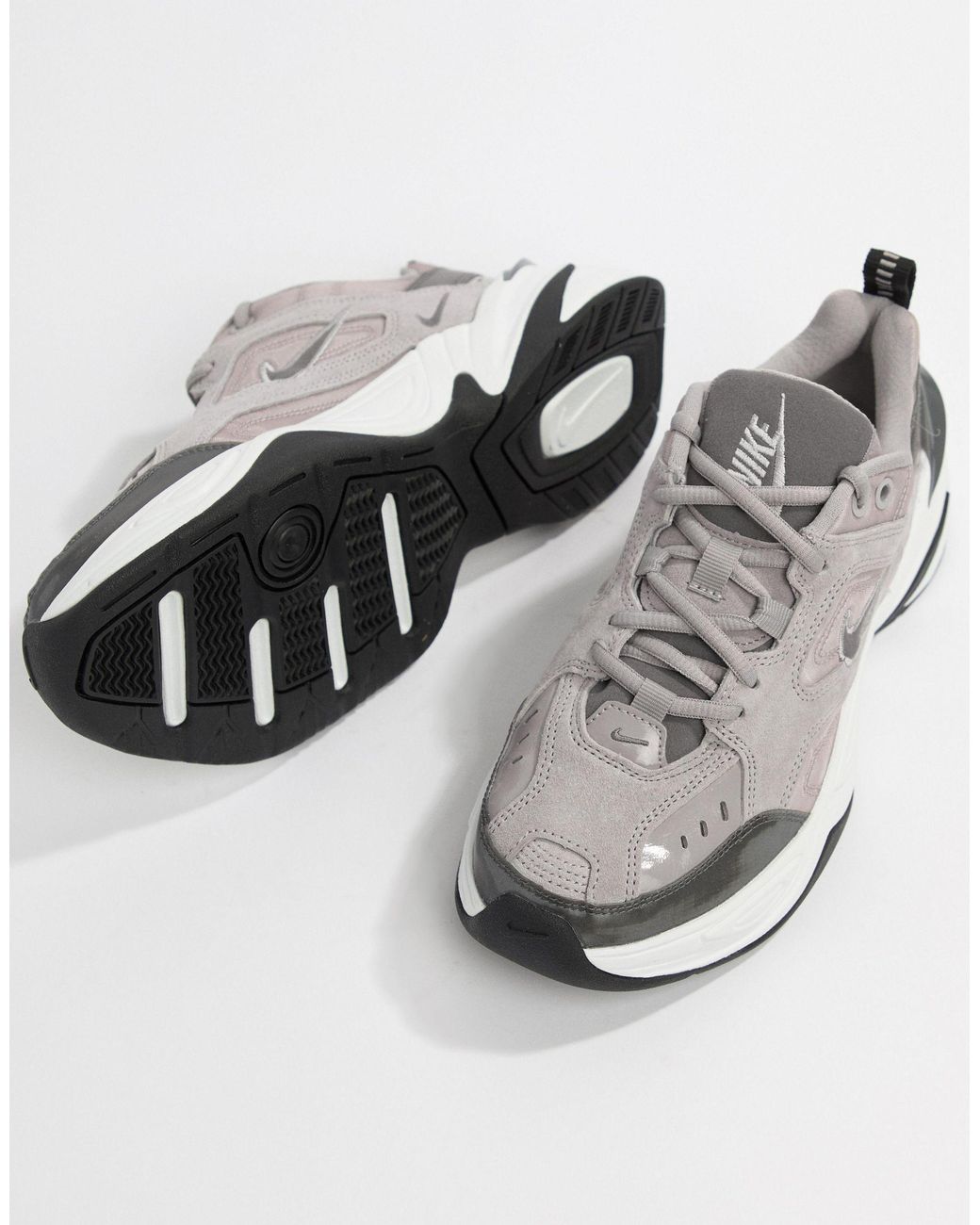 Nike Grey M2k Tekno Sneakers in Grey | Lyst Australia